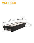 WIX WA6360 Air Filter
