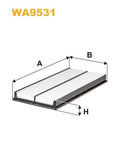 WIX WA9531 Air Filter