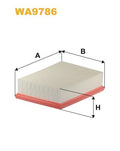 WIX WA9786 Air Filter