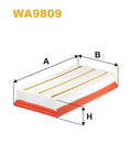 WIX WA9809 Air Filter