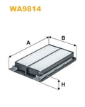 WIX WA9814 Air Filter