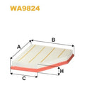 WIX WA9824 Air Filter