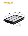 WIX WA9834 Air Filter