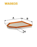 WIX WA9835 Air Filter