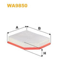 WIX WA9850 Air Filter
