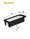 WIX WA9862 Air Filter