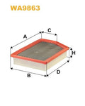 WIX WA9863 Air Filter
