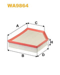 WIX WA9864 Air Filter