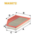 WIX WA9872 Air Filter