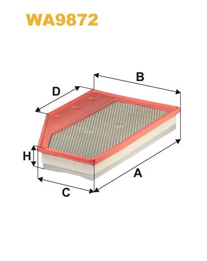 WIX WA9872 Air Filter
