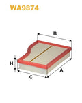 WIX WA9874 Air Filter