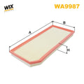 WIX WA9987 Air Filter