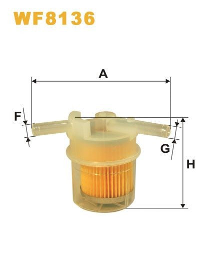 WIX WF8136 Fuel Filter