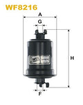WIX WF8216 Fuel Filter