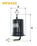 WIX WF8422 Fuel Filter