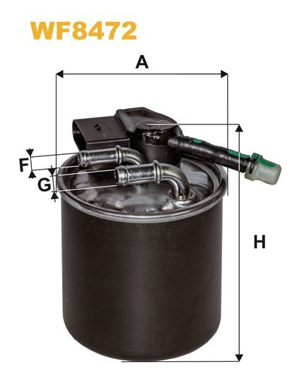 WIX WF8472 Fuel Filter