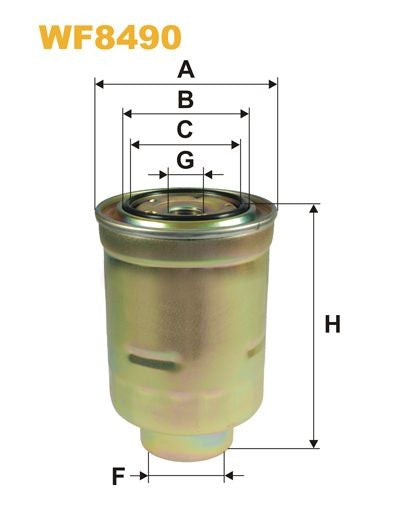 WIX WF8490 Fuel Filter
