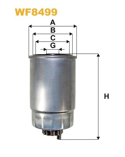 WIX WF8499 Fuel Filter
