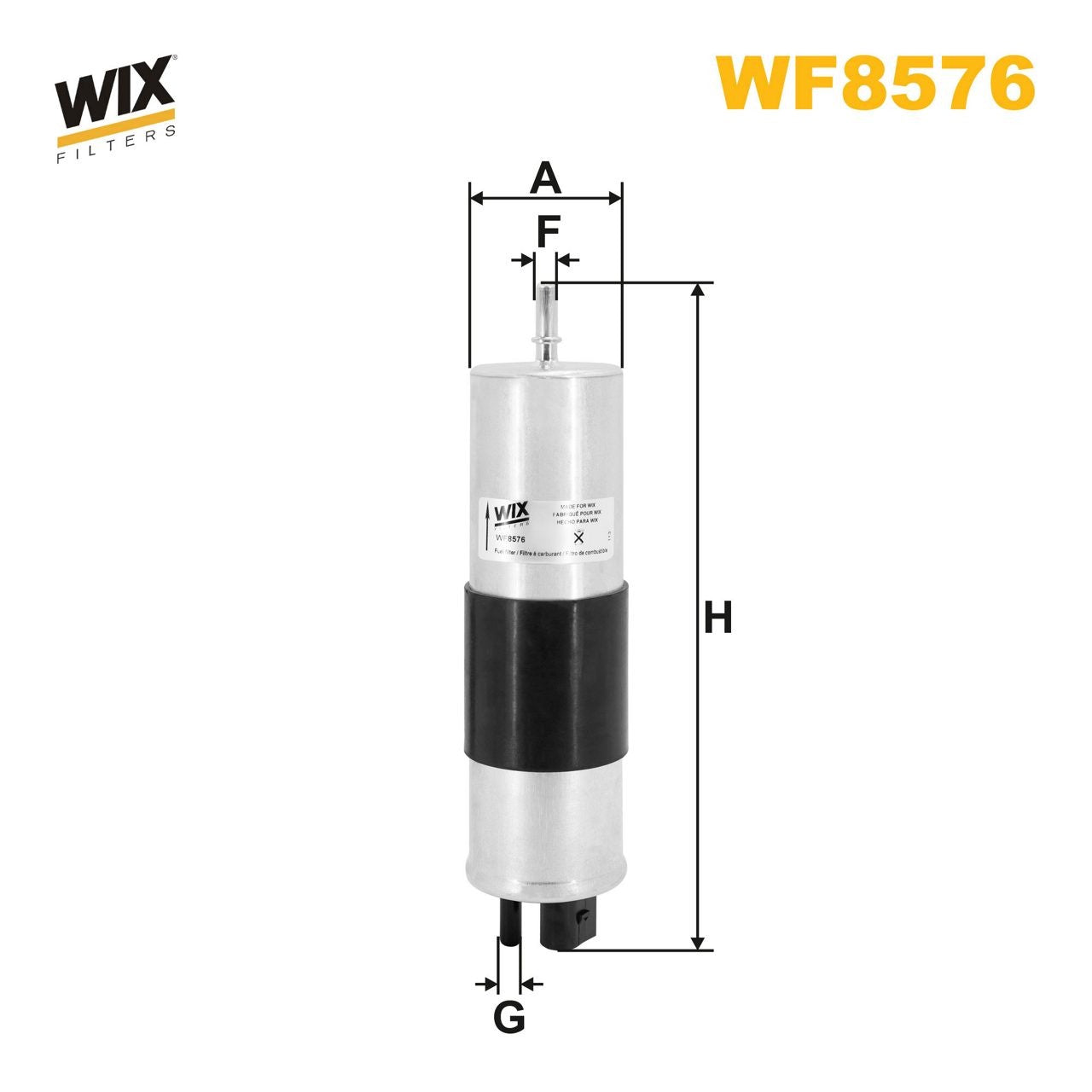 WIX WF8576 Fuel Filter