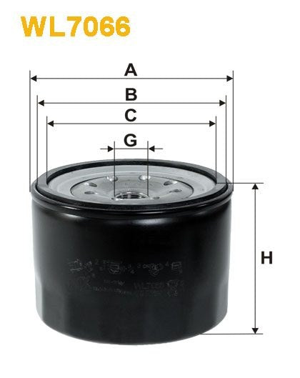 WIX WL7066 Oil Filter