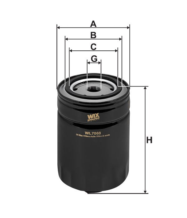 WIX WL7068 Oil Filter
