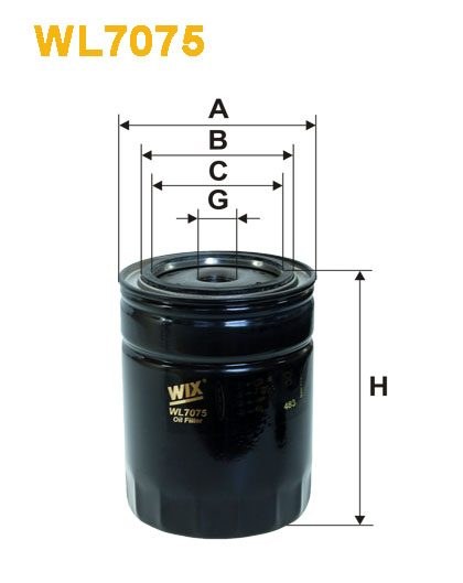 WIX WL7075 Oil Filter
