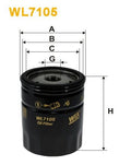 WIX WL7105 Oil Filter
