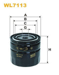 WIX WL7113 Oil Filter