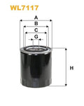 WIX WL7117 Oil Filter