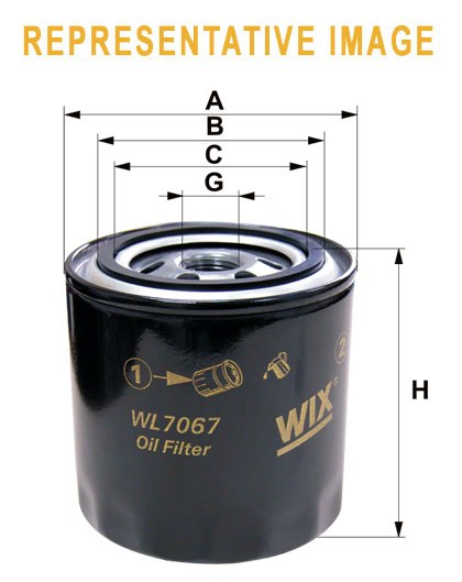 WIX WL7123 Oil Filter