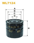 WIX WL7124 Oil Filter