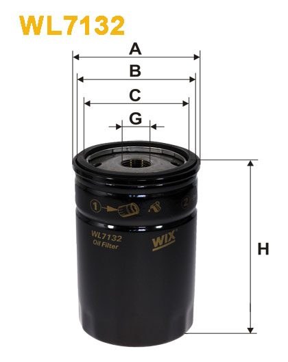 WIX WL7132 Oil Filter