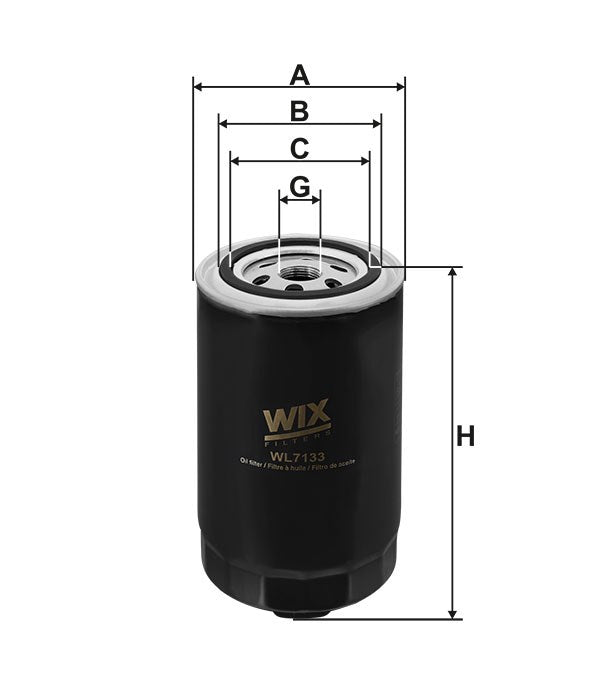 WIX WL7133 Oil Filter