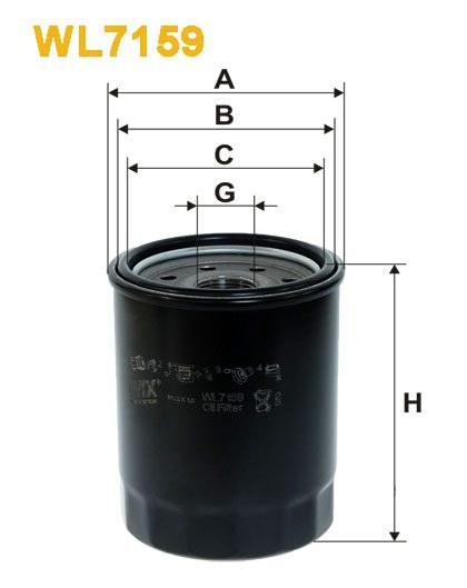 WIX WL7159 Oil Filter