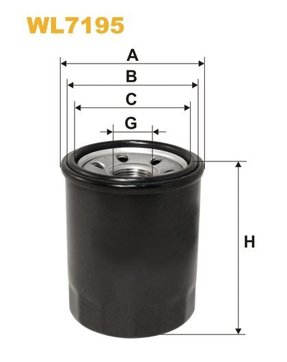 WIX WL7195 Oil Filter
