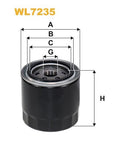 WIX WL7235 Oil Filter