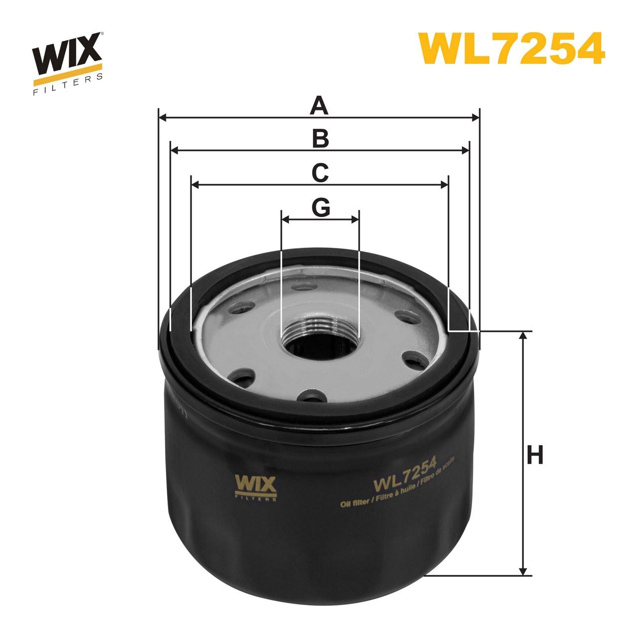WIX WL7254 Oil Filter