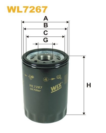 WIX WL7267 Oil Filter