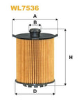 WIX WL7536 Oil Filter