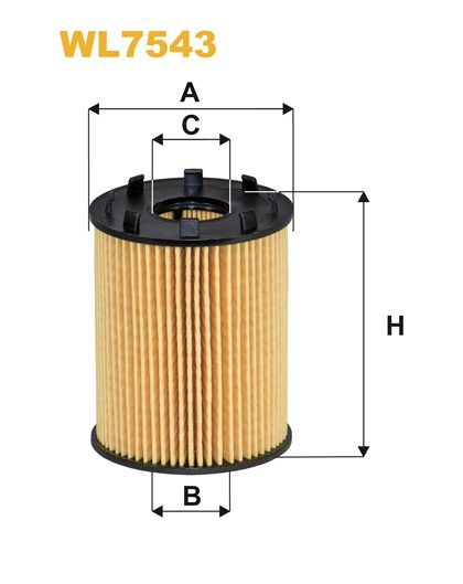WIX WL7543 Oil Filter
