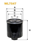 WIX WL7547 Oil Filter