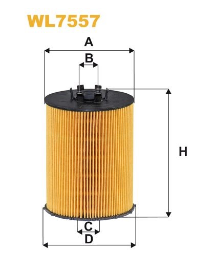 WIX WL7557 Oil Filter