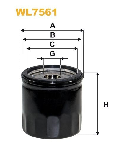WIX WL7561 Oil Filter